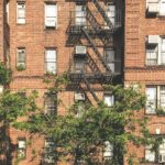 multifamily building cityscape