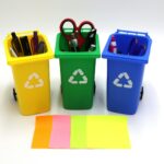 office recycling bins