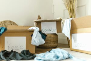 organized home decluttering