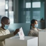 people voting graphic