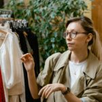 person choosing cheap healthy food