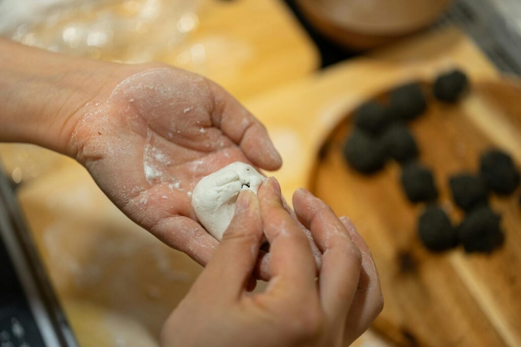 person making a budget plan