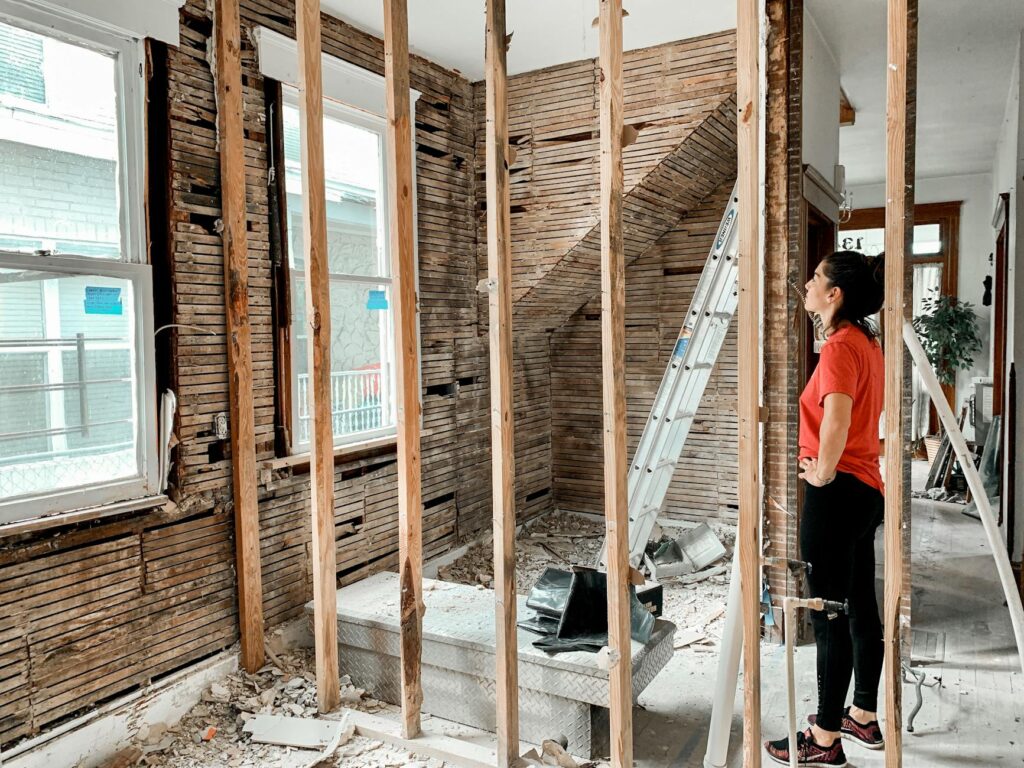 modern home renovation
