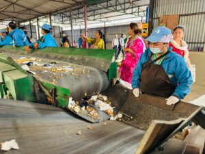 waste sorting facility
